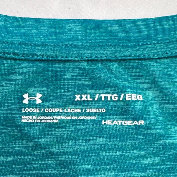 Under Armour 3 pack Women's Short Sleeve Tops - Pink, Teal, Gray - Picture 10 of 10